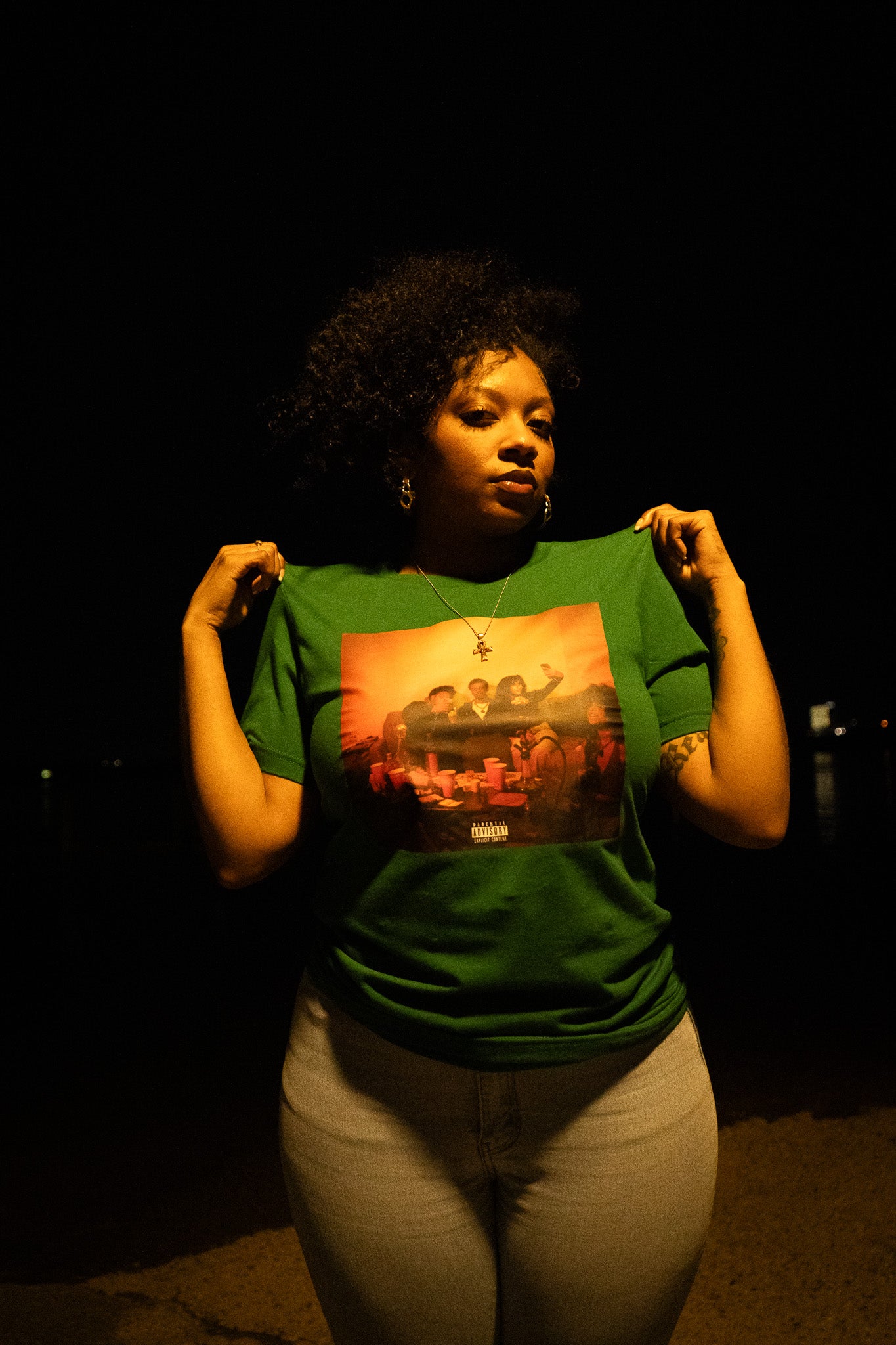"STOP BEING EMOTIONAL" Album cover Tee